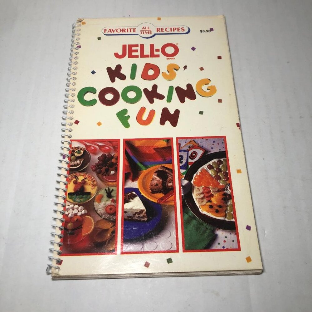 Jello Kids Cooking Fun Recipes Magazine Vol 5 1991  Kraft General Foods Cookbook